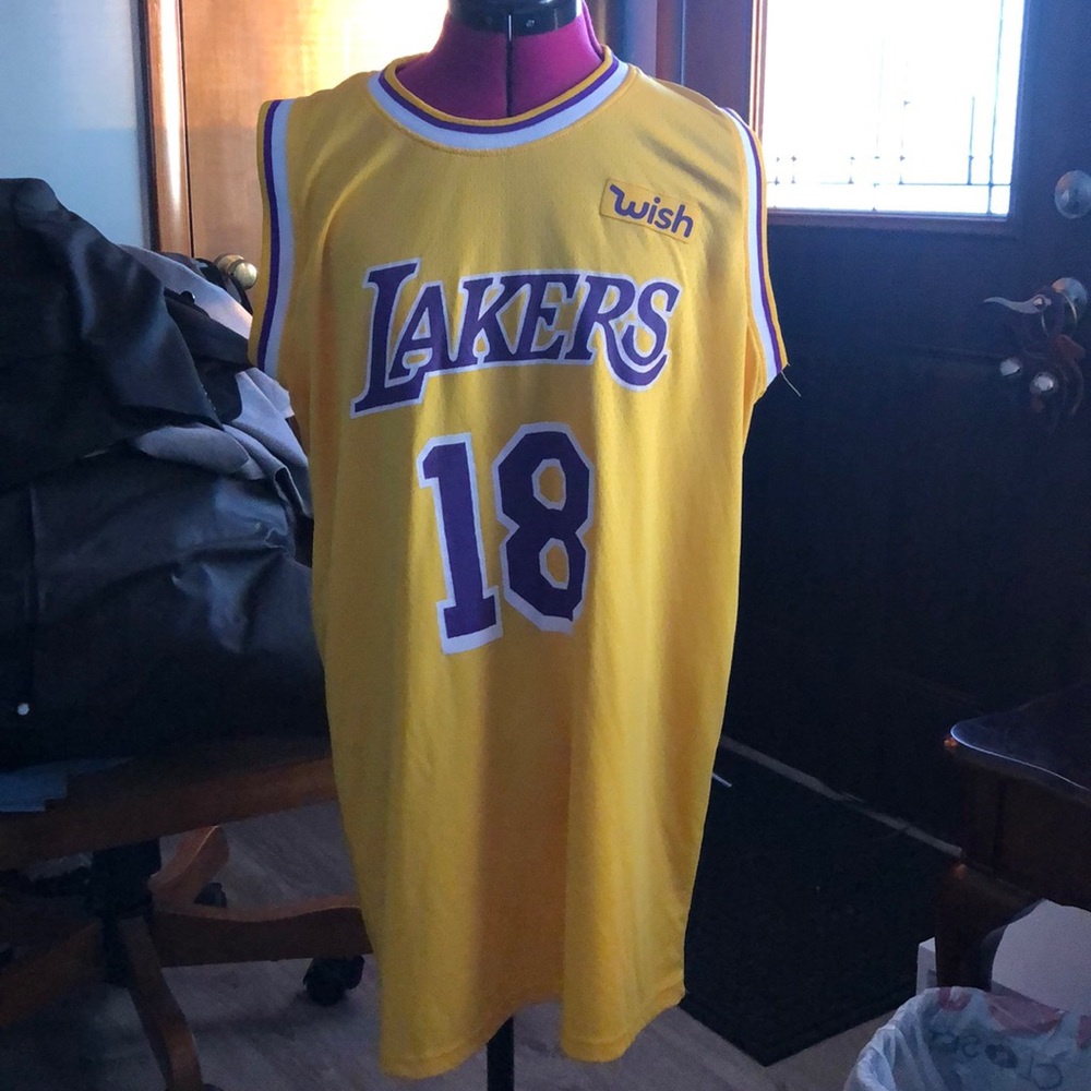 Wish Lakers Jersey with Tin. XL